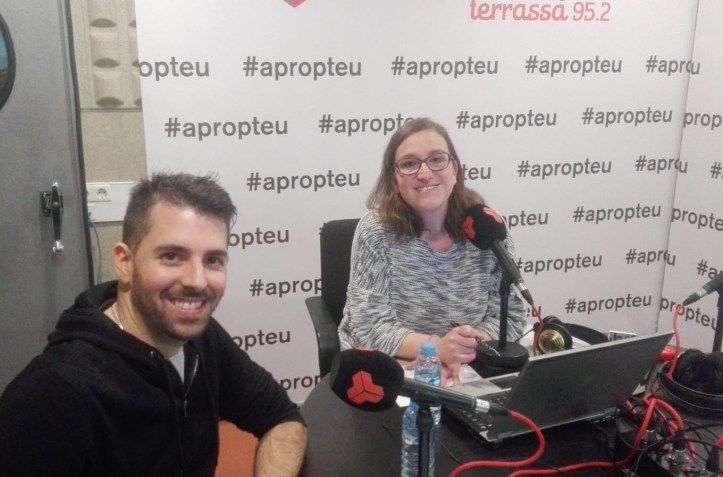 Albert Calle amb Mariona Tomàs