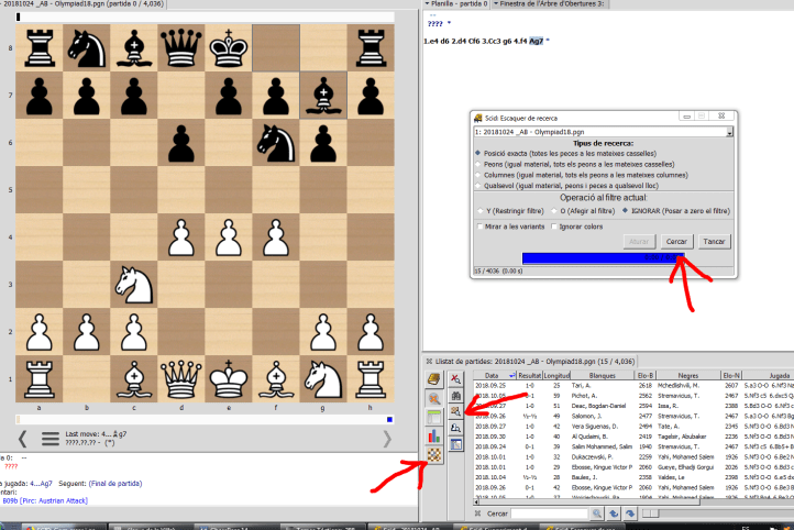 Cercar Posició a SCID
