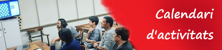 calendari d'activitats d'escacs