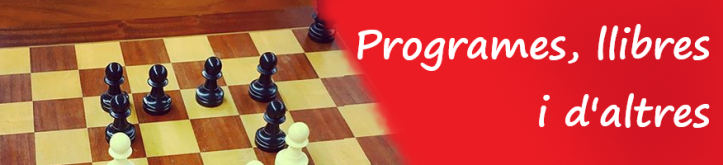programes, llibres escacs
