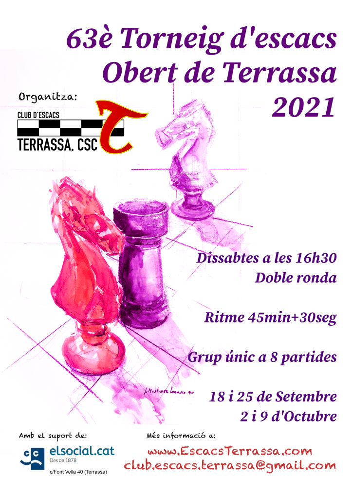 Cartell Obert de Terrassa 2021